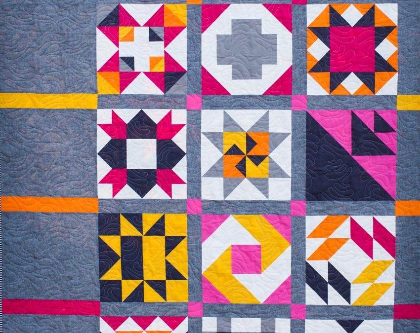 Introducing the Boulder Modern Quilt Guild Block of the Month Challenge 2018!