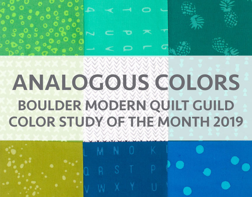 August Color Study – Analogous Colors